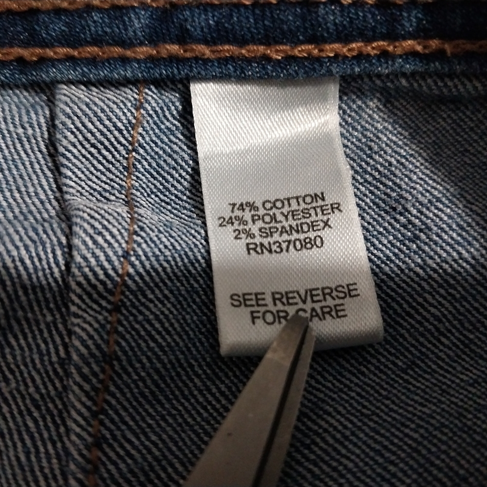 EST. 1946 Denim Size 8 Stylish Blue Flare Women's Jeans - Picture 14 of 14